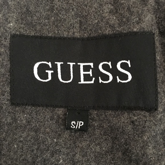 Guess Jacket with belt short bell sleeves Gray - Picture 5 of 6